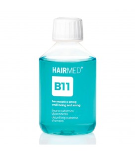 B11 - Shampoo per Capelli Professionale - Detossinante, Anti Smog - 200 ml - Hairmed